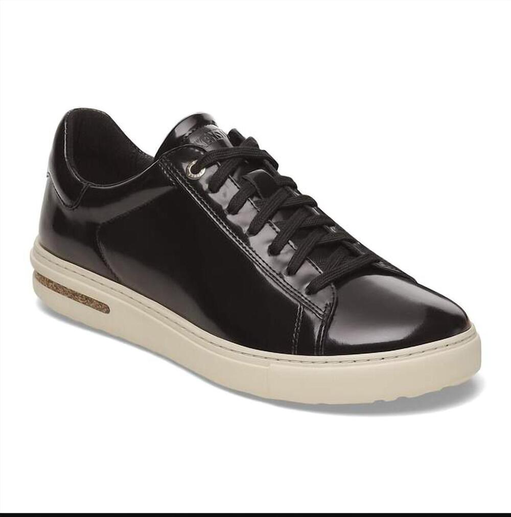 NEW BIRKENSTOCK women's bend low sneaker - narrow width in black patent